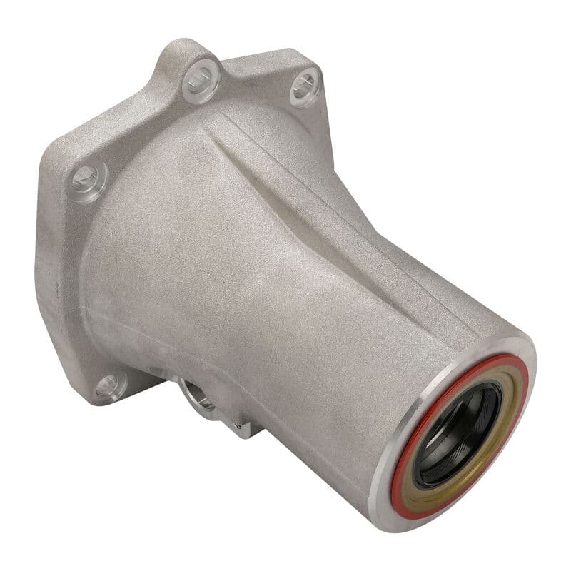 RTS Transmission Extension Tailhousing, GM TH350, Roller Bearing, OE or Aftermarket Cases, Aluminium, Each