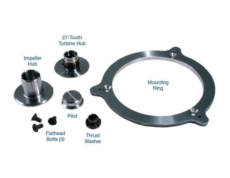 RTS Converter Mounting Ring Kit, 298mm, GM 27spl, 700R4, 4L60, 4L60E, Kit