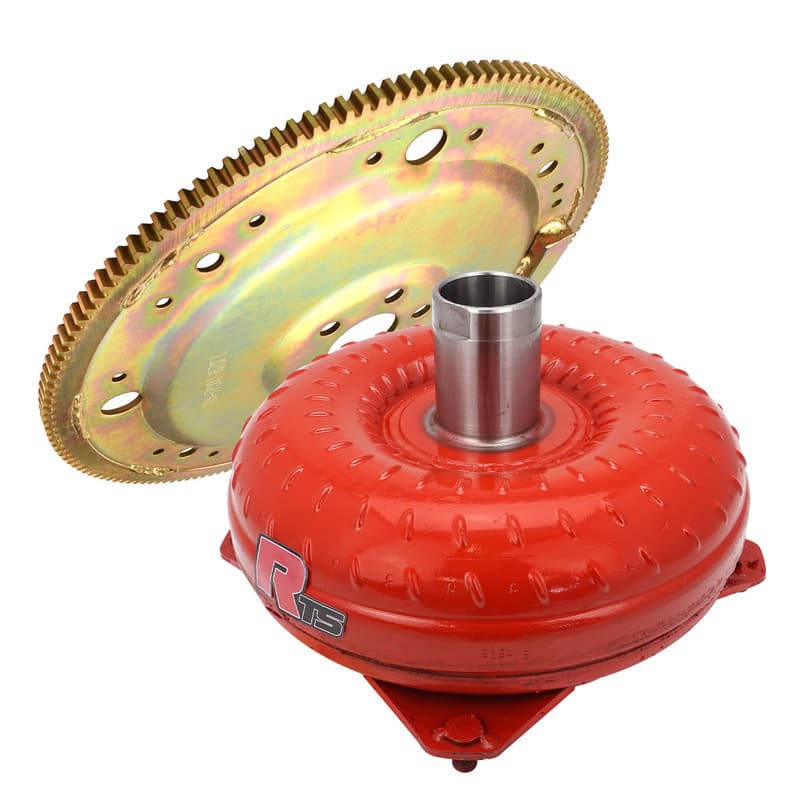 RTS Bandit Plus 10, High Stall Torque Converter & Flexplate Package, SB Ford C4 26 Spline, 2800-3200 Stall, 650HP, Each