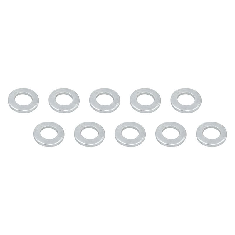 Street Pro Wheel Lug Nut Washers, Chrome, SST, Set of 10, 4mm T / 31.8mm OD