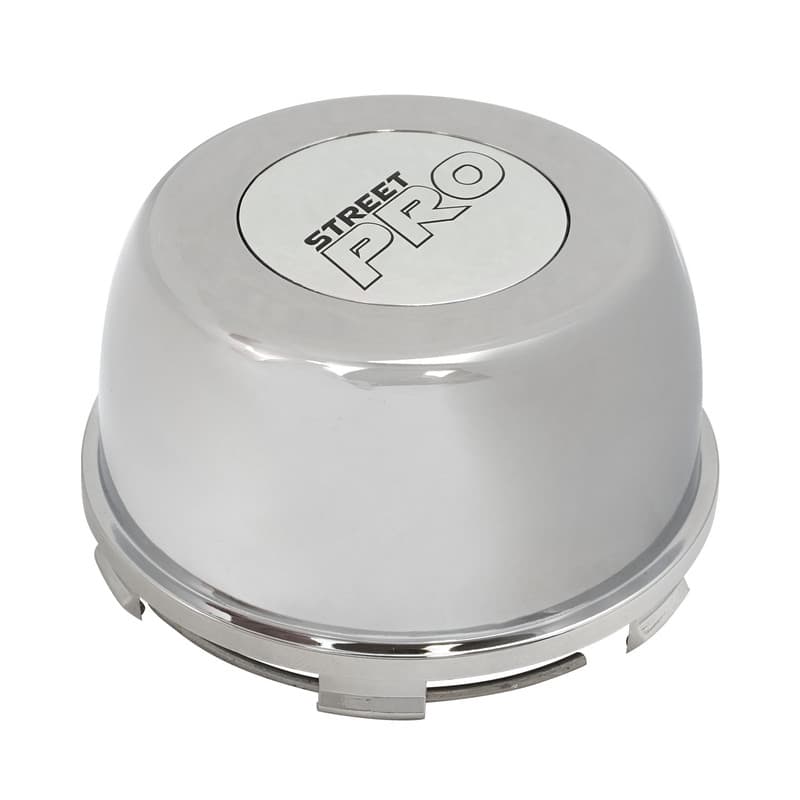 Street Pro Wheels Center Cap, Suit 002 Commodore & Late Falcon Wheels, Push-In, Polished