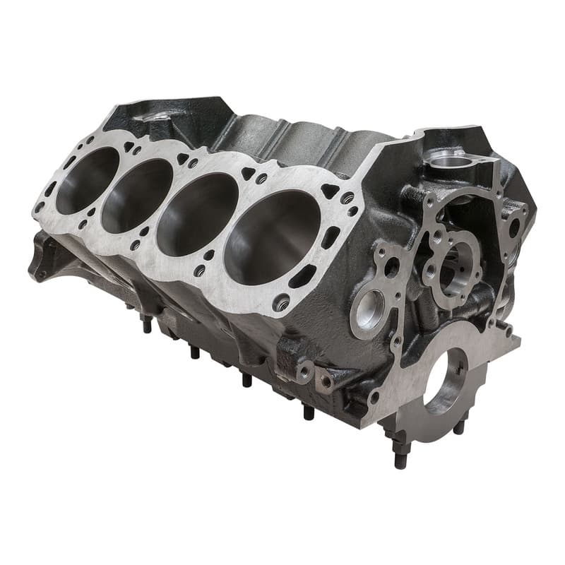 VPW Warlord Engine Block, SB Ford 351W, 9.500 Deck, 4.125 in. Bore, 351C 2.749 Mains, Steel  4 Bolt Mains caps, Each