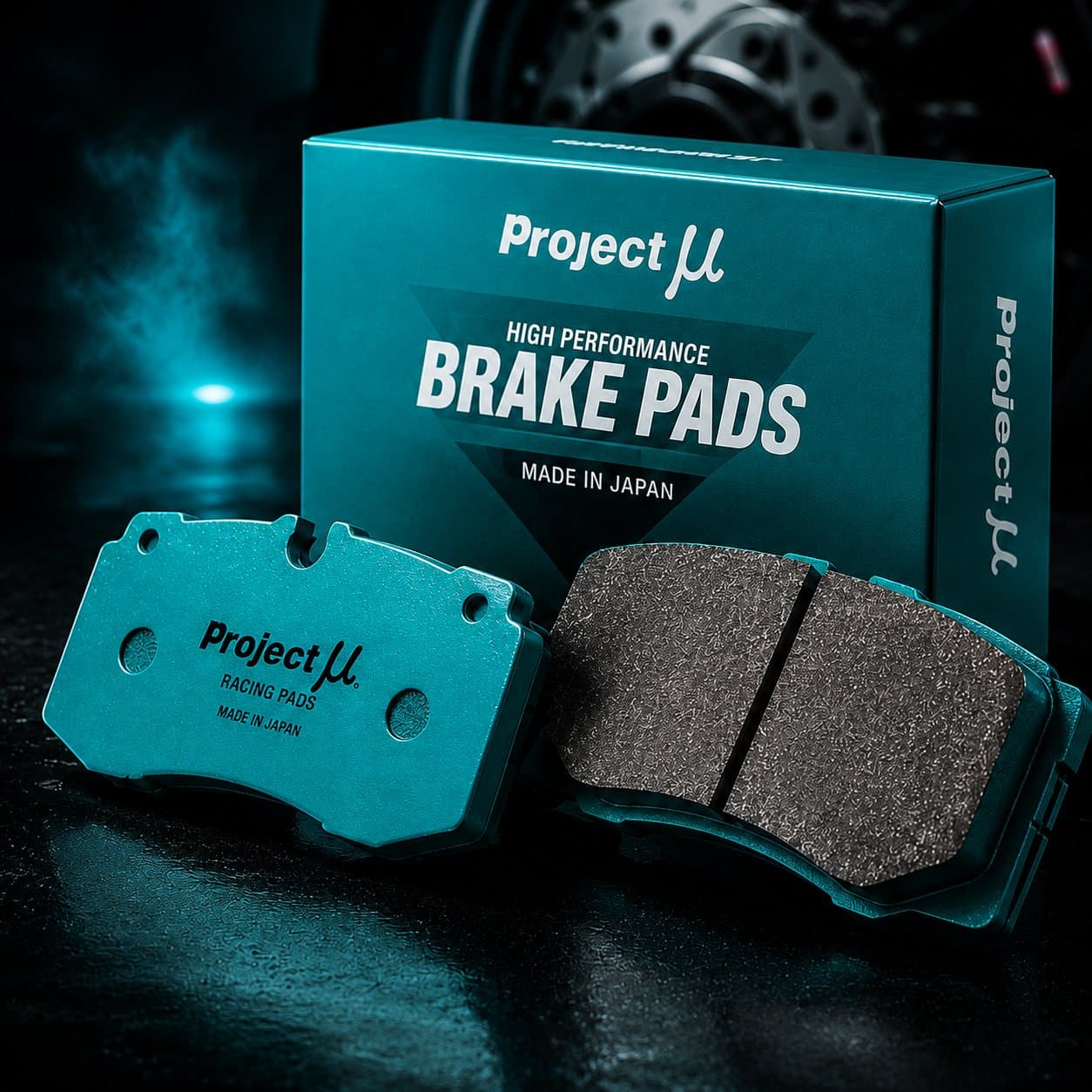 Project Mu high-performance brake pads