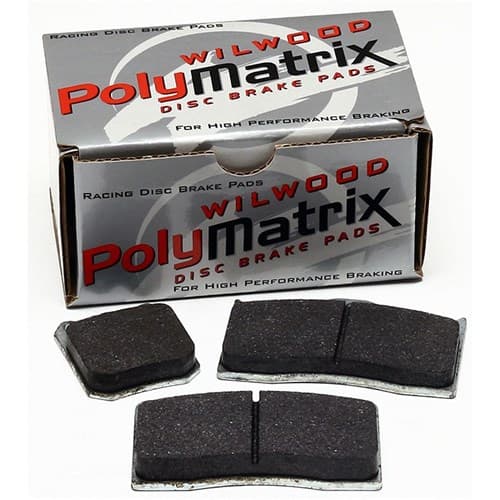 Brake Pad Set, Polymatrix E Pad# 7912 Wilwood - 15E-8810K